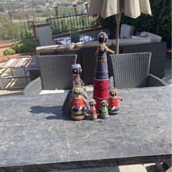 Vintage African Ndebele Dolls Collection 