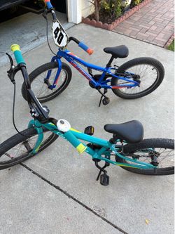 2 specialized 18” bikes.