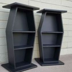 Coffin End Tables/Nightstands Goth Horror Decor