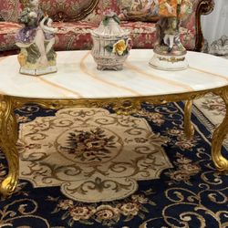 Gold Coffee Table 