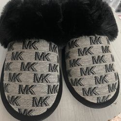 MK Slippers Black/Tan