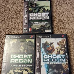 Ghost Recon PS2 Games