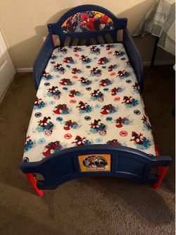 Spider-Man kids bed