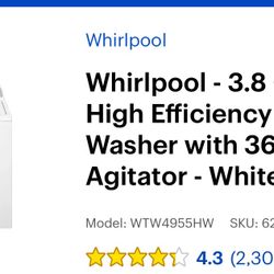 Washer For Sale 