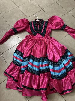 Folklorico Dress- Polka 