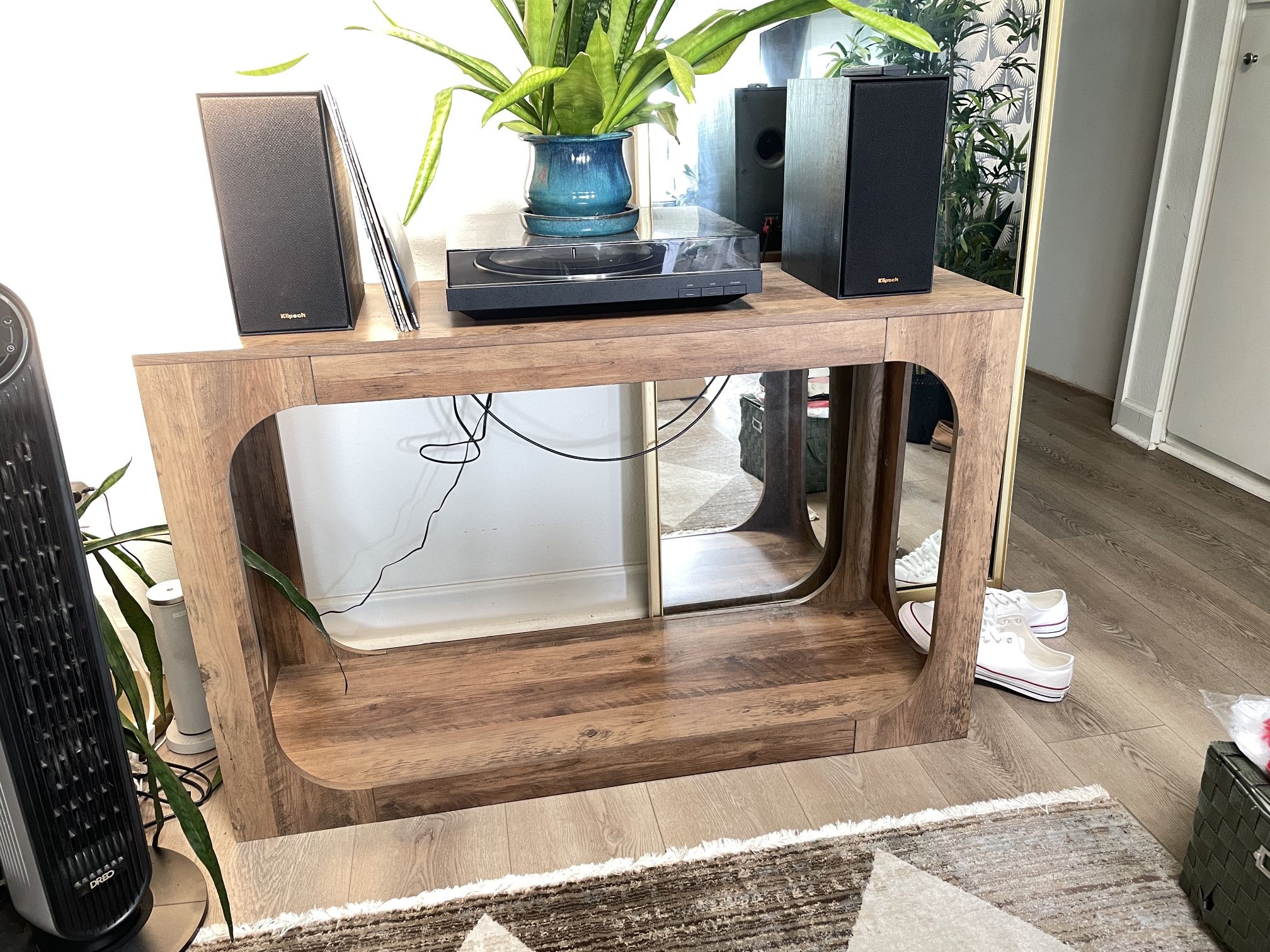 Sideboard Buffet Console Brown Taupe 