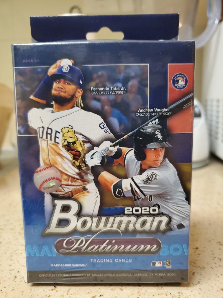 2020 Bowman Platinum Baseball Factory Sealed 24 Card Hanger Box! Luis Robert?