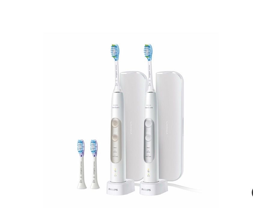 Philips Sonicare PerfectClean Rechargeable Toothbrush, 2-pack