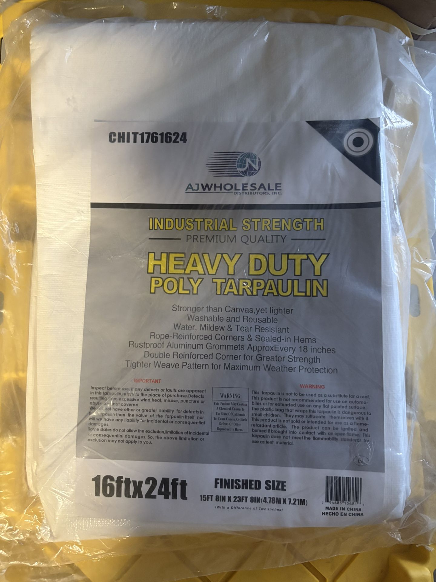 16x24 Tarp Brand New