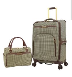 Brand New - London Fog Oxford III 15” Expandable Spinner Luggage and 17”Cabin Bag