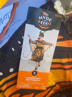 Girls monarch butterfly costume