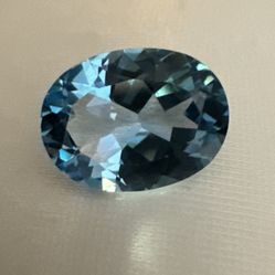 10 Karat Blue Topaz, 