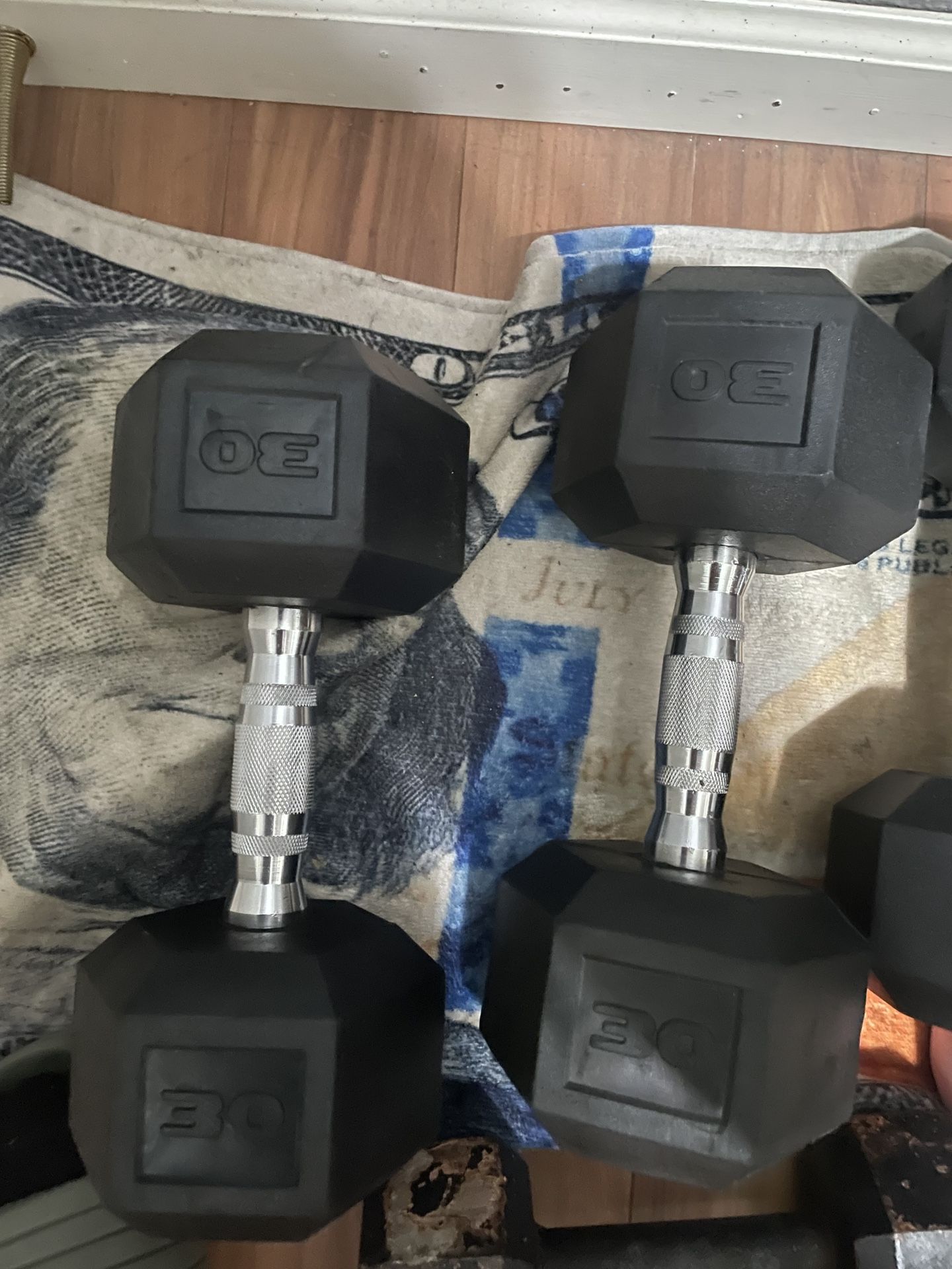 30 Lb Dumbell Set