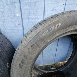 3 Used Tires 265/50 R20