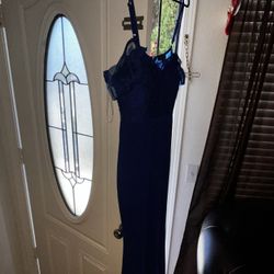 Blue Long Dress