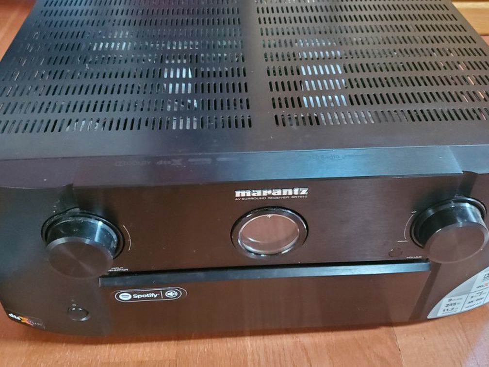 Marantz SR 7010 Premium Home Theater Receiver, 3D Sound, DOLBY ATMOS, DTS HD and Much More