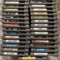 Nintendo Nes Games 5 Each