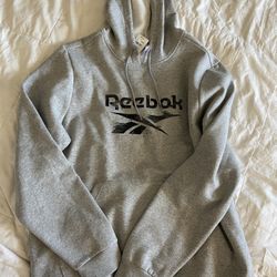 Large Gray Reebok Hoodie
