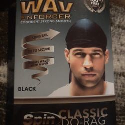 First-line WAV enforcer Black Classic Do-Rag