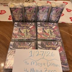 Pokemon Cards Mega Dream / Munix Zero!