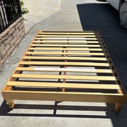 Wood Platform Bed Frame Full Size