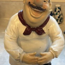 Italian Chef Wine Bottle Rack Holder