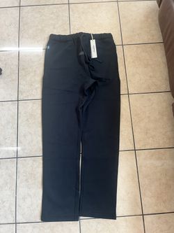 Essential Black Uncuffed Sweats