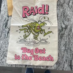 Double Sided Raid Draw String Bag