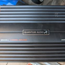 Quantum Audio Amplifier Dual Subwoofer Stereo JBL