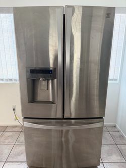 Kenmore Elite French Door Refrigerator Stainless Steel