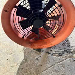 Portable propeller ventilator