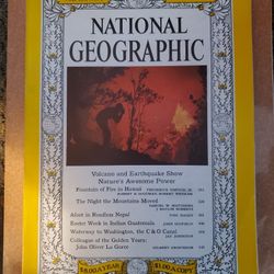 National Geographic Magazine March 1960 Issue