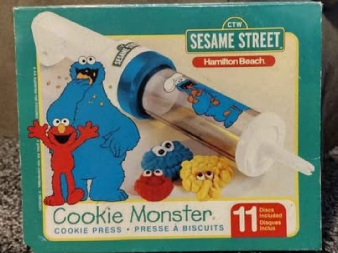 Sesame Street Cookie Press 1998