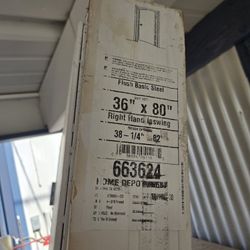 36' x 80' Door With Door Frame