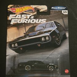 Hot Wheels Fast & Ferious Premium  71 Plymouth GTX
