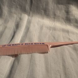 Vintage Rat tail Jesus Comb
