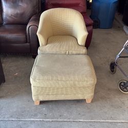 Chair And Ottoman 