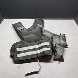 Weighted vest with extra weights