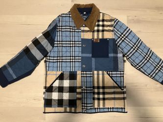 Burberry Patch Flannel Jacket