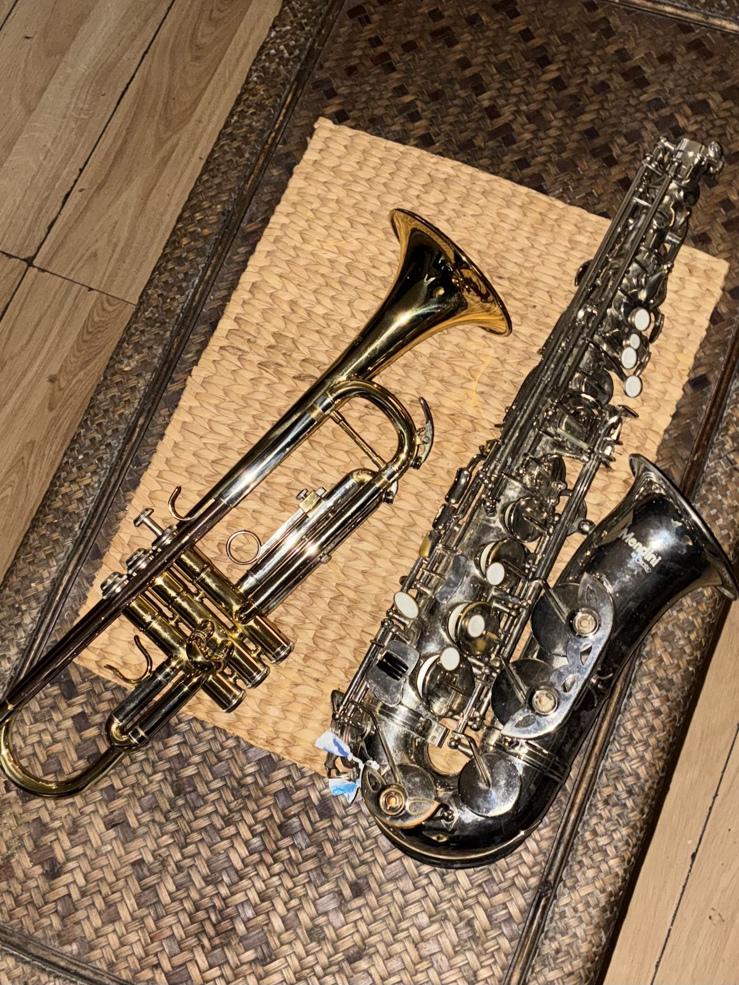 Trumpet And Saxophone