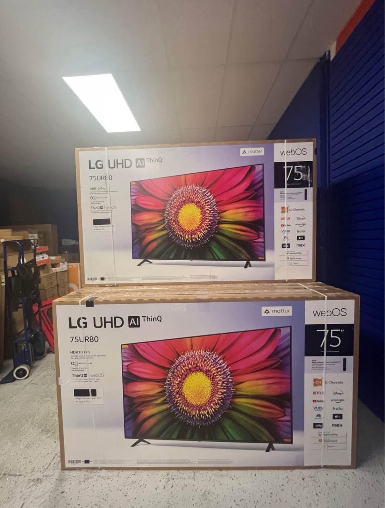 75” LG UR80 4K UHD Smart Tv 