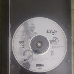 NBA Live '98 SEGA SATURN game genesis dreamcast nintendo sony playstation psx  ps1 ps2 ps3 xbox retro