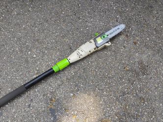 Electric pole chainsaw