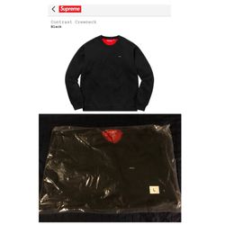 Supreme Contrast Crewneck for Sale in Woodbridge, VA - OfferUp