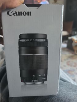 Canon EF 75-300mm f/4-5.6 III Telephoto Zoom Lens for Canon SLR Cameras