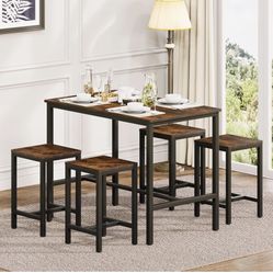 Kitchen Table With Stools