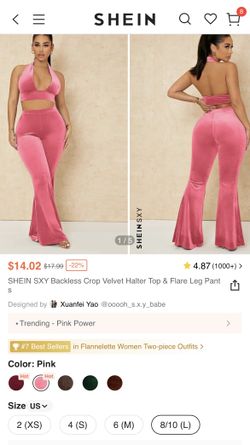 Halter Top & Women’s Flare Pants