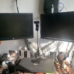 Dual Arm With Monitors Only