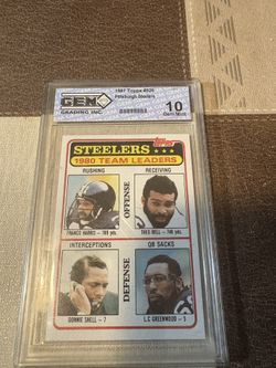 Topps 1981 Pittsburgh Steelers