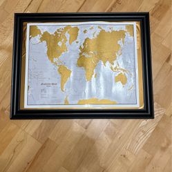 Framed Map 